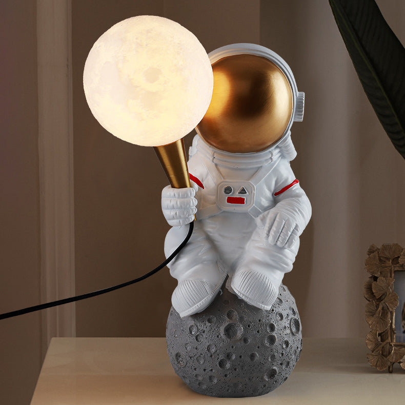 Contemporary Astronaut Table Lamp