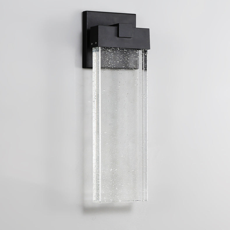 Simplicity Crystal Rectangular LED Wall Sconce Lamp