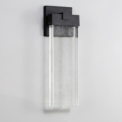 Simplicity Crystal Rectangular LED Wall Sconce Lamp