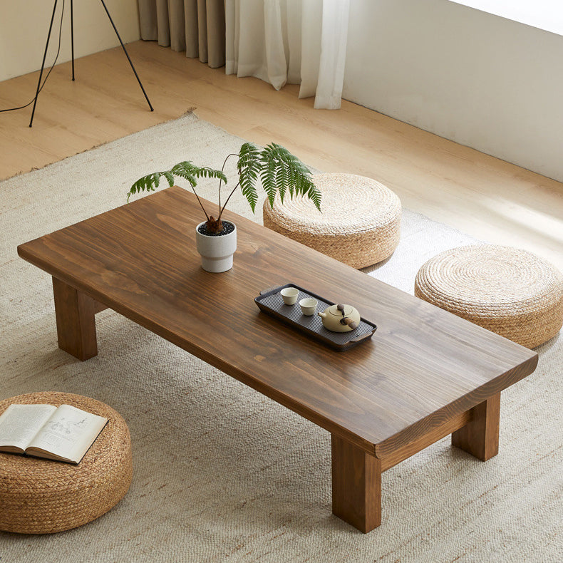 Traditional Solid Wood Coffee Table
