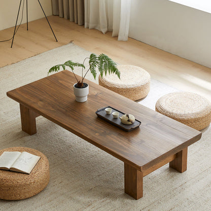 Traditional Solid Wood Coffee Table