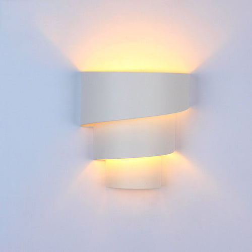 Modern Minimalist Three Layers 1-Light Wall Sconce Lamp