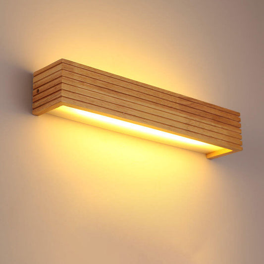 Solid Linear LED Mirror Front Light Wall Sconce Lamps