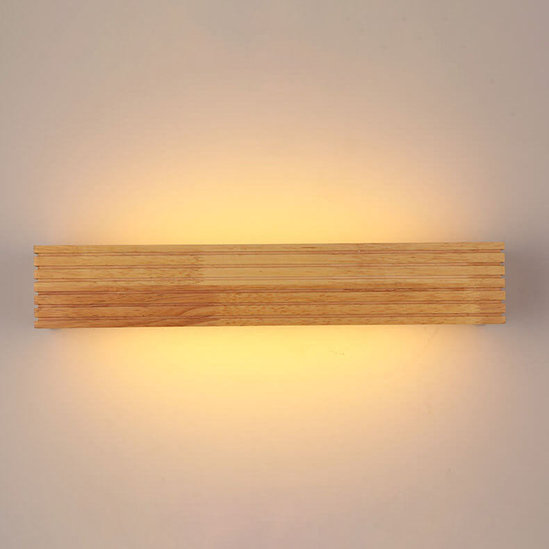 Traditional Wood Wall Light