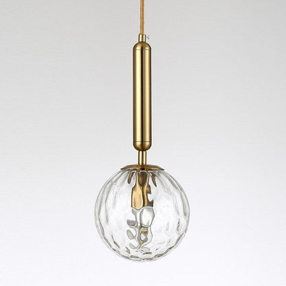 Nordic Orb Hardware Glass 1-Light Wall Sconce Lamp