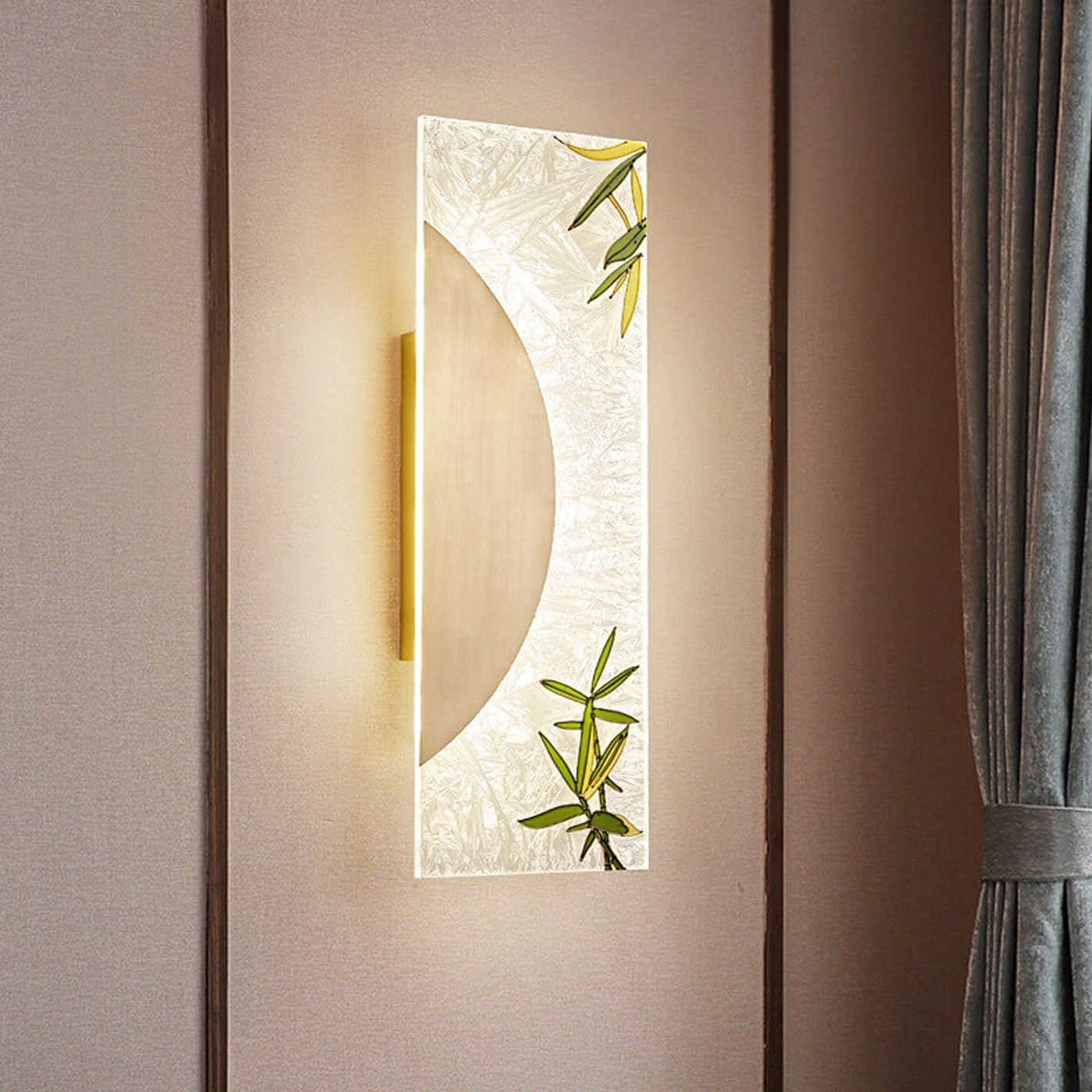 New Copper Ultra Thin Mural Design LED Wall Sconce Lamp