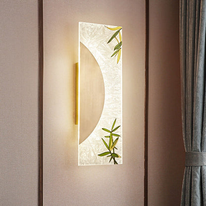New Copper Ultra Thin Mural Design LED Wall Sconce Lamp
