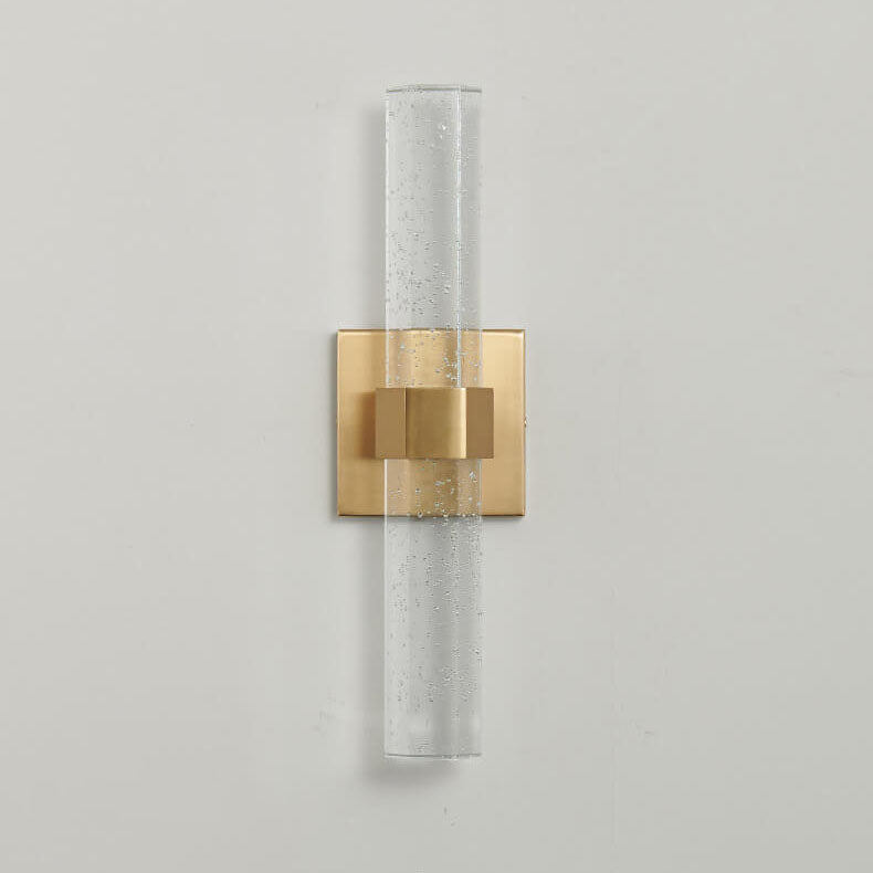 Luxury Cylinder Aluminum Crystal LED Wall Sconce Lamp