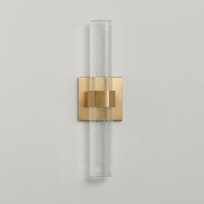 Luxury Cylinder Aluminum Crystal LED Wall Sconce Lamp