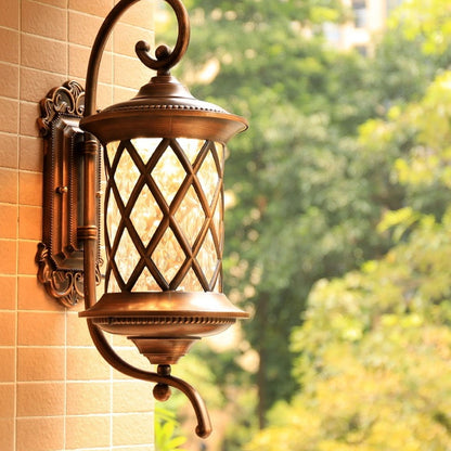 European-style Waterproof LED Outdoor Wall Sconce Lamp
