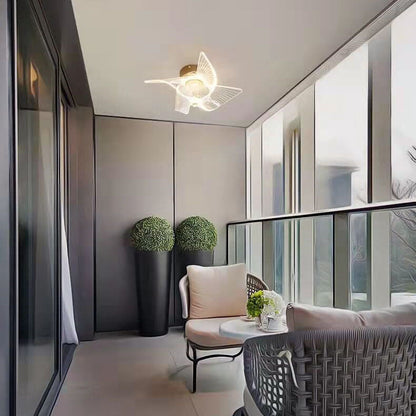 Light Luxury Pinwheel Acrylic Aluminum LED Wall Sconce Lamp