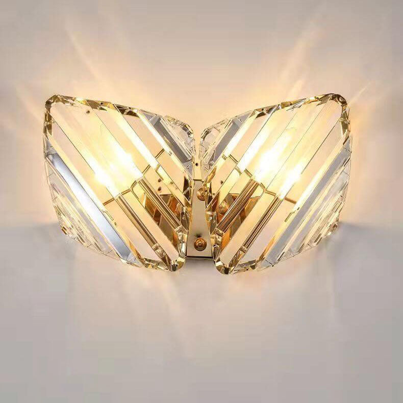 Light Triangle Geometry 1/2/3 Light Wall Sconce Lamp