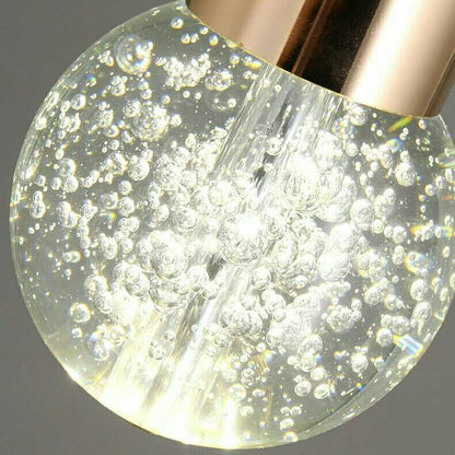 Acrylic Antler Bubble Crystal Ball LED Wall Sconce Lamp