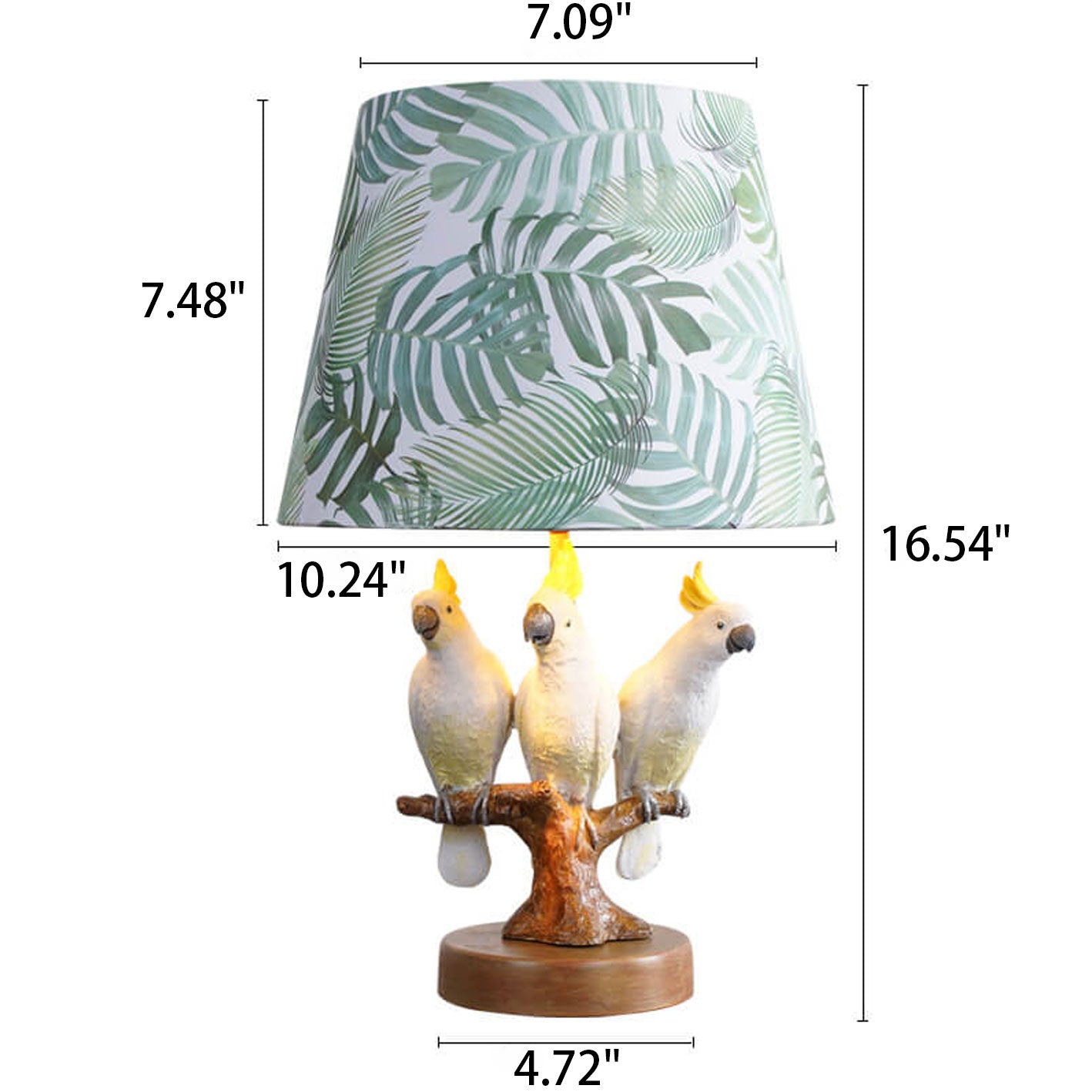 Nordic Fabric Bird Table Lamp