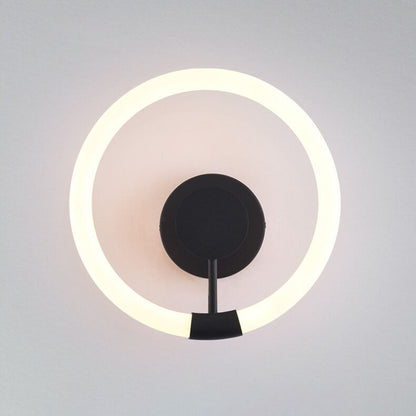 Simplicity Circle Acrylic Shade LED Wall Sconce Lamp