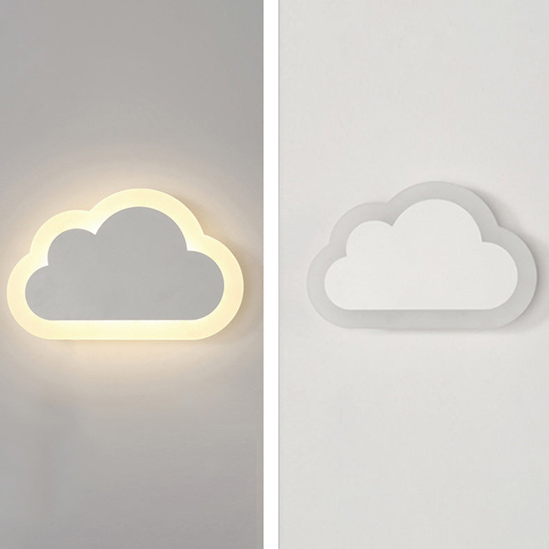 Simplicity Frame Silicone Strip LED Kids Wall Sconce Lamp