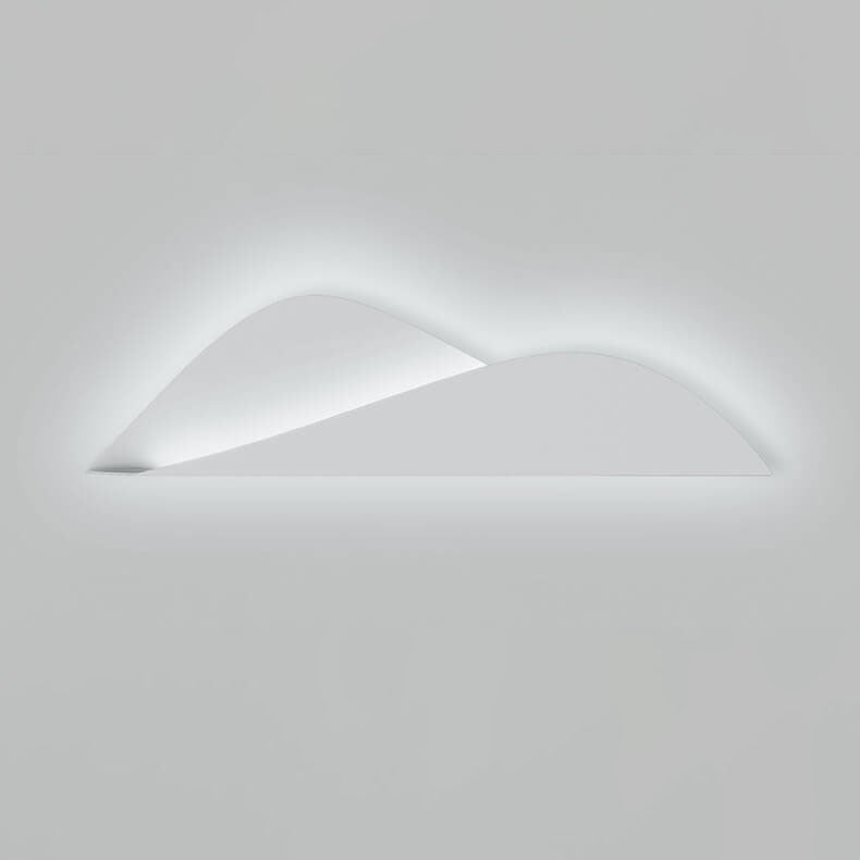 Minimalist Mountains Design Iron LED Wall Sconce Lamp