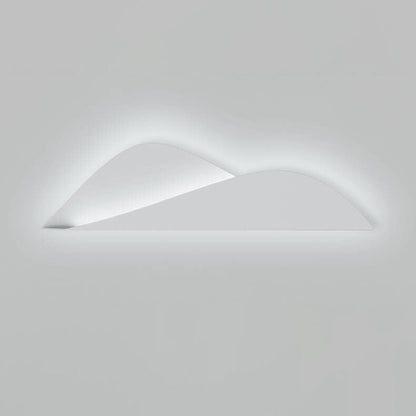 Minimalist Mountains Design Iron LED Wall Sconce Lamp