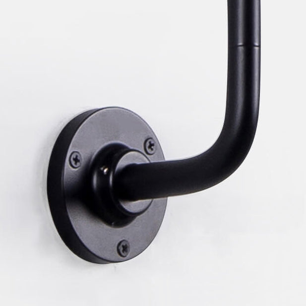 Industrial Vintage Iron Long Pole Swing Arm 1-Light Wall Sconce Lamp
