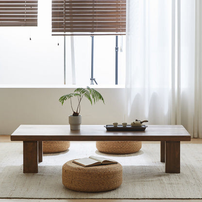 Traditional Solid Wood Coffee Table