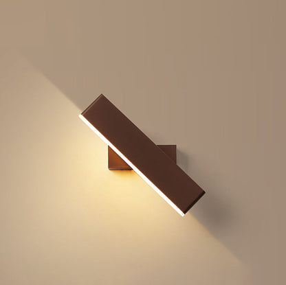 Modern Minimalist Acrylic Cuboid Iron LED Wall Sconce Lamp
