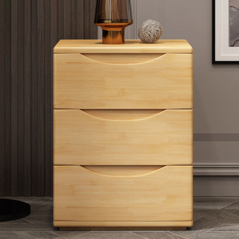 Japanese Wood Nightstand