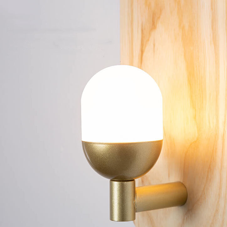Acrylic Lamp Shade Log Brand 1-Light Wall Sconce Lamp