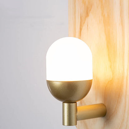 Acrylic Lamp Shade Log Brand 1-Light Wall Sconce Lamp