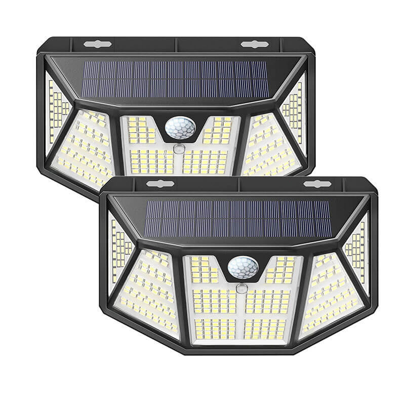 Solar Trapezoid Outdoor Waterproof Wall Sconce Lamp