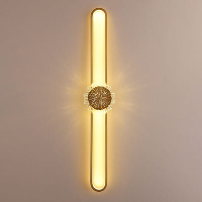 Full Copper Minimalist Ring Design LED Wall Sconce Lamp