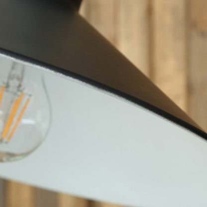 Retro Waterproof Iron Round 1-Light Wall Sconce Lamp