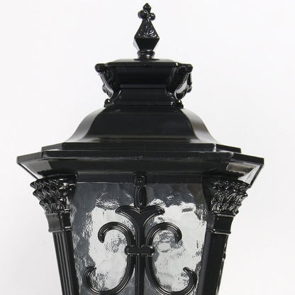 Europe Glass Outdoor Indoor 1-Light Wall Sconce Lamp
