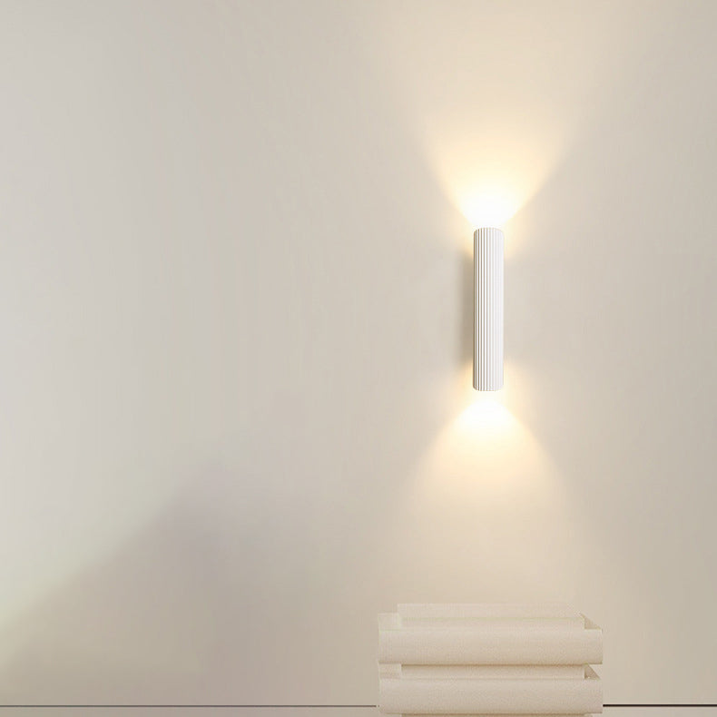 Aluminum Roman Column Design Iron LED Wall Sconce Lamp
