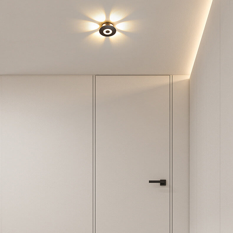 Aluminum Flower Row Lighting Effect LED Wall Sconce Lamp