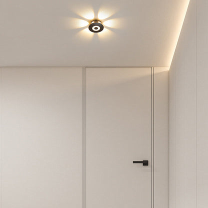 Aluminum Flower Row Lighting Effect LED Wall Sconce Lamp