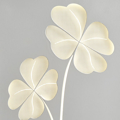 Simplicity Clover Square Love Heart LED Wall Sconce Lamp