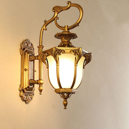Aluminum 1-Light Outdoor Waterproof Wall Sconce Lamp