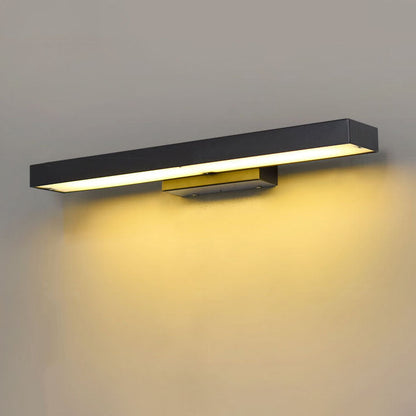 Modern Minimalist Flat LED Sensor Outdoor Wall Sconce