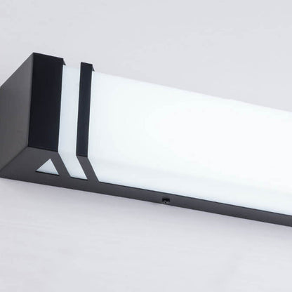 Waterproof Square LED Outdoor Sensor Wall Sconce Lamp