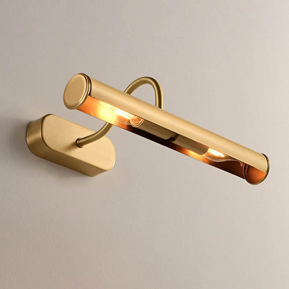 Cylindrical 2 Light Vanity Light Wall Sconce Lamp