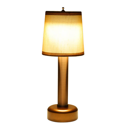Vintage Linen Iron Table Lamp