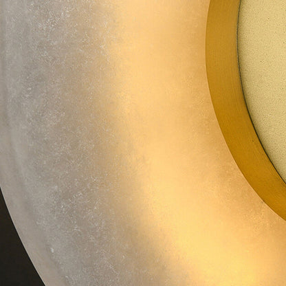 Modern Iron Circle LED Wall Sconce Lamp