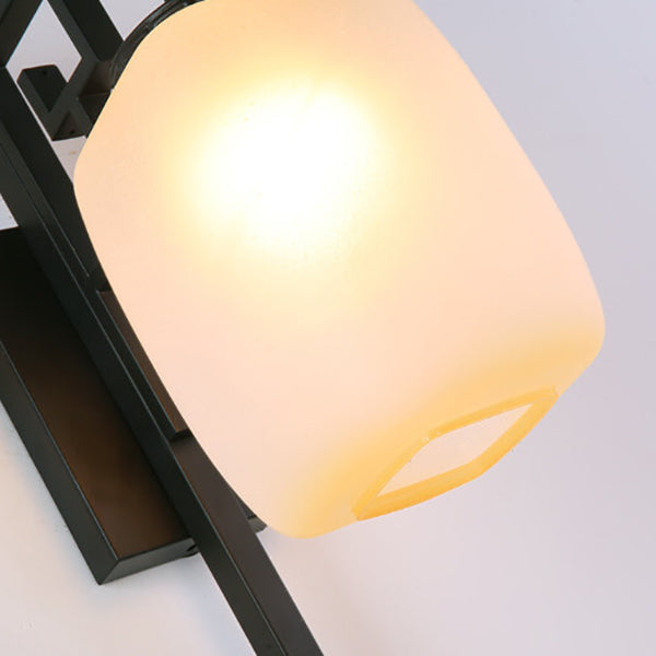 New Chinese Retro Pattern Design 1-Light Wall Sconce Lamp