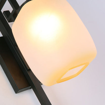 New Chinese Retro Pattern Design 1-Light Wall Sconce Lamp