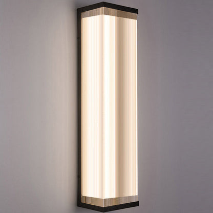 Waterproof Steel Acrylic LED Outdoor Wall Sconce Lamp