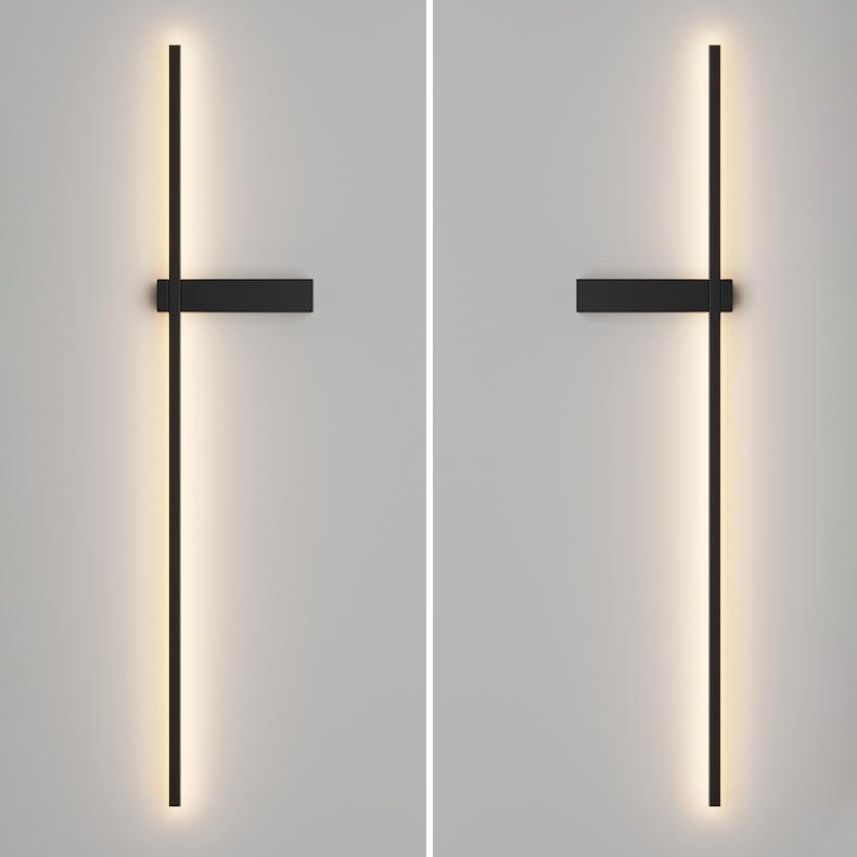 Iron Aluminum Silica Strip Line LED Wall Sconce Lamp