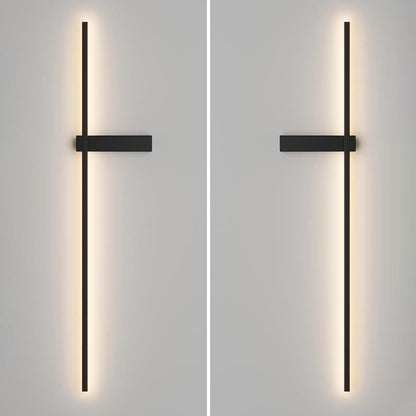 Iron Aluminum Silica Strip Line LED Wall Sconce Lamp