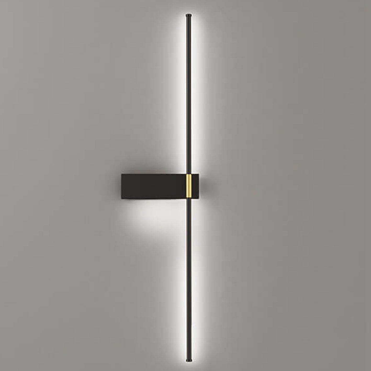 Minimalist Long Line Iron Acrylic LED Wall Sconce Lamp