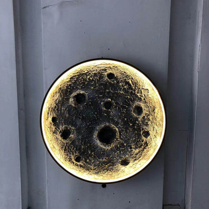 Minimalist Creative Moon Aluminum LED Wall Sconce Lamp