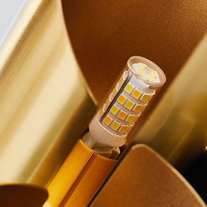 Modern Luxury Double Cylinder Iron 2-Light Wall Sconce Lamp